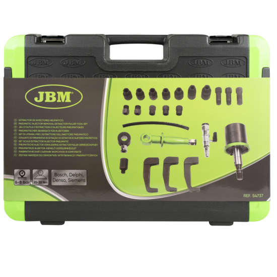 ΕΞΟΛΚΕΑΣ ΜΠΕΚ ΜΕ ΠΝΕΥΜΑΤΙΚΗ ΚΡΟΥΣΗ ΣΕΤ 24 ΤΕΜ. JBM