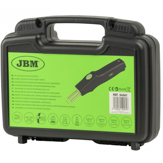  ΕΡΓΑΛΕΙΟ ΕΠΙΣΚΕΥΗΣ ΣΠΑΣΜΕΝΩΝ ΠΛΑΣΤΙΚΩΝ (ΜΑΖΙ ΜΕ 200 ΣΥΝΔΕΤΗΡΕΣ)JBM