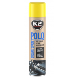 K406CY - K2 Polo Cockpit Spray Lemon - Polo Σπρέι Γυαλιστικό γιά Ταμπλό Λεμόνι 600ml