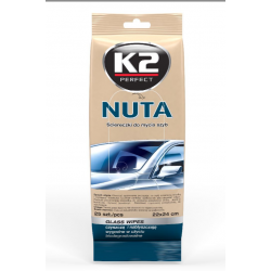 K500 – K2 NUTA WIPES 24pcs – Μαντηλάκια καθαρισμού τζαμιών