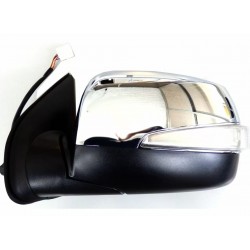 ΚΑΘΡΕΠΤΗΣ ISUZU DMAX '07-'11 ΗΛΕΚΤΡΙΚΟΣ ΜΕ LED ΦΛΑΣ ΧΡΩΜΙΟ ΑΡΙΣΤΕΡΟΣ