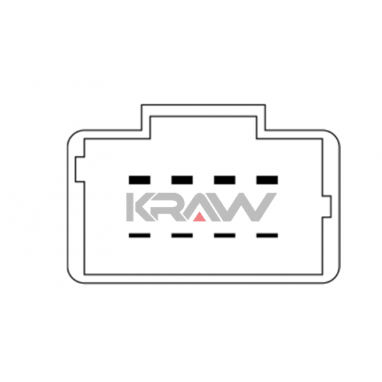 ΔΙΑΚΟΠΤΗΣ ALARM RENAULT MEGANE I (8pin)