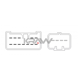 ΔΙΑΚΟΠΤΗΣ ΗΛΕΚΤΡΙΚΩΝ ΠΑΡΑΘΥΡΩΝ FORD RANGER '02-'05 4ΠΛΟΣ| 12PIN