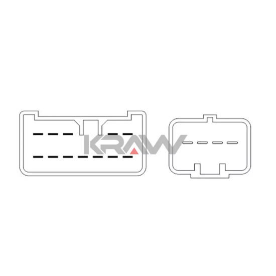 ΔΙΑΚΟΠΤΗΣ ΗΛΕΚΤΡΙΚΩΝ ΠΑΡΑΘΥΡΩΝ FORD RANGER '02-'05 4ΠΛΟΣ| 12PIN