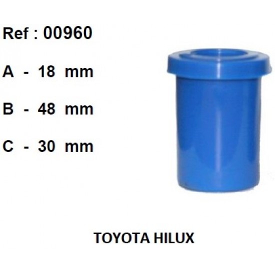 ΛΑΣΤΙΧΟ ΣΟΥΣΤΑΣ SILICON TOYOTA HILUX 18X48X30