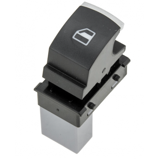 ΔΙΑΚΟΠΤΗΣ ΗΛΕΚΤΡΙΚΩΝ ΠΑΡΑΘΥΡΩΝ VW GOLF VI 5K/ PASSAT B7/ EOS/ CADDY '11-/ TIGUAN/ TOUAREG/ TOURAN/ AMAROK/ SEAT ALHABRA (ΜΟΝΟΣ)| 3PIN/ RH