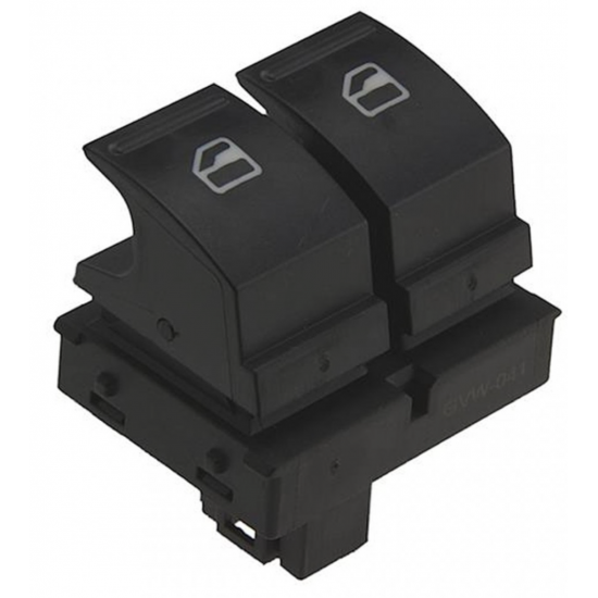 ΔΙΑΚΟΠΤΗΣ ΗΛΕΚΤΡΙΚΩΝ ΠΑΡΑΘΥΡΩΝ SKODA OCTAVIA II/ FABIA ΙΙ/ VW JETTA (ΔΙΠΛΟΣ)| 4PIN/ LH