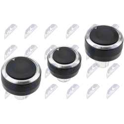 ΧΕΙΡΙΣΤΗΡΙΑ ΚΛΙΜΑΤΙΣΜΟΥ ΣΕΤ 3 ΤΕΜΑΧΙΑ VW GOLF V 2003-,GOLF VI 2008-,PASSAT B6 2005-,JETTA 2005-,TOURAN 2003-,GOLF PLUS 2005-,TIGUAN 2008-,SKODA FABIA II 2007-,OCTAVIA II 2004-