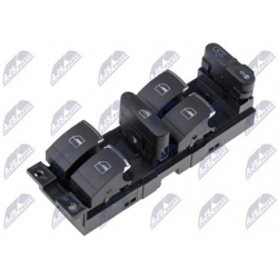 ΔΙΑΚΟΠΤΗΣ ΗΛΕΚΤΡΙΚΩΝ ΠΑΡΑΘΥΡΩΝ VW BORA 1998-,GOLF IV 1997-,PASSAT B5 1996-,SEAT LEON 1999-,TOLEDO 1999-10PIN