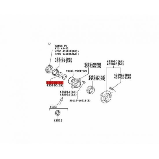 ΑΠΟΣΤΑΤΗΣ ΗΜΙΑΞΟΝΙΟΥ TOYOTA HILUX VIGO '05-'15 KUN25/26 ΕΣΩΤΕΡΙΚΟΣ 