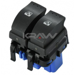 ΔΙΑΚΟΠΤΗΣ ΗΛΕΚΤΡΙΚΩΝ ΠΑΡΑΘΥΡΩΝ RENAULT KANGOO '08/ MASTER '10/ TRAFIC II/ DACIA DUSTER ΔΙΠΛΟΣ| 10PIN