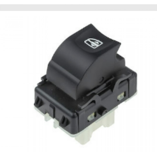 ΔΙΑΚΟΠΤΗΣ ΗΛΕΚΤΡΙΚΩΝ ΠΑΡΑΘΥΡΩΝ RENAULT CLIO IV/ CAPTUR/ KANGOO/ DACIA ΜΟΝΟΣ - ΑΣΠΡΟ ΧΡΩΜΑ| 6PIN