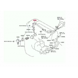 ΣΩΛΗΝΑΣ ΝΕΡΟΥ TOYOTA COROLLA '01-'07/ AURIS ADE 15* '07/ VERSO '01-'04`/ RAV4 '00-'05/ AVENSIS '03
