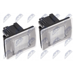 ΦΑΝΟΙ ΠΙΝΑΚΙΔΑΣ LED MERCEDES A(W176/W177), B(W247), C(W205/S205), CLA(X117), GLA(X156), GLC(X253), GLE(W166), VITO(W447), V(W447); 2012-