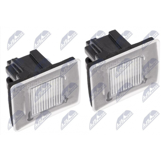 ΦΑΝΟΙ ΠΙΝΑΚΙΔΑΣ LED MERCEDES A(W176/W177), B(W247), C(W205/S205), CLA(X117), GLA(X156), GLC(X253), GLE(W166), VITO(W447), V(W447); 2012-