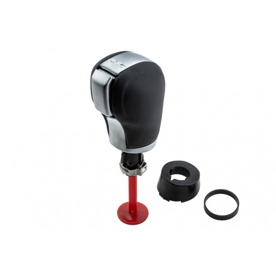 ΠΟΜΟΛΟ ΛΕΒΙΕ ΤΑΧΥΤΗΤΩΝ VW GOLF 7 5G '13-'16/ PASSAT B8 '13-'16/ SEAT LEON 5F - 'DSG' ΔΕΡΜΑ/ΑΣΗΜΙ - ΑΥΤΟΜΑΤΟ