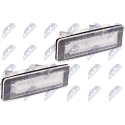 ΦΑΝΟΙ ΠΙΝΑΚΙΔΑΣ LED SMART FORTWO(450) 1998-2007, SMART FORTWO(451) 2007-2014
