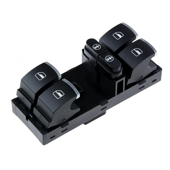 ΔΙΑΚΟΠΤΗΣ ΗΛΕΚΤΡΙΚΩΝ ΠΑΡΑΘΥΡΩΝ VW TOUAREG/ TOURAN '10- 4ΠΛΟΣ-10 PIN