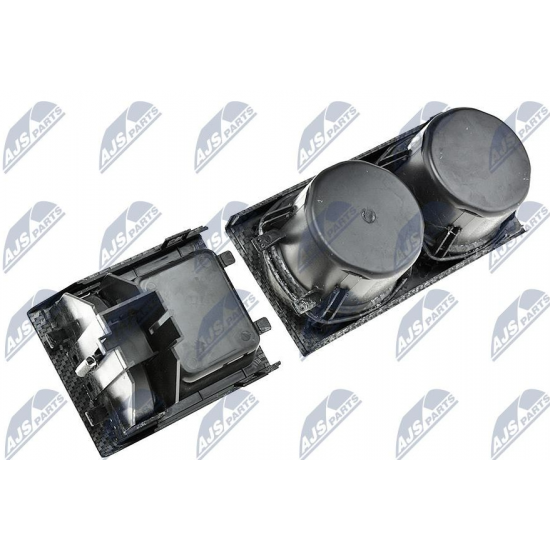 ΠΟΤΗΡΟΘΗΚΗ ΚΑΙ ΘΗΚΗ ΧΡΗΜΑΤΩΝ BMW 3 E46 '98-'04 CARBON LOOK