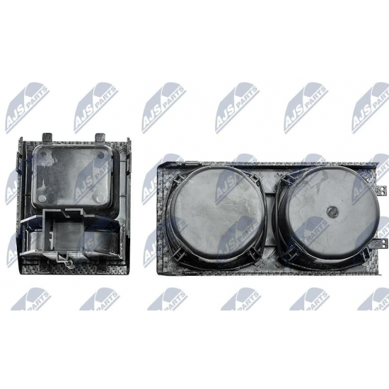 ΠΟΤΗΡΟΘΗΚΗ ΚΑΙ ΘΗΚΗ ΧΡΗΜΑΤΩΝ BMW 3 E46 '98-'04 CARBON LOOK