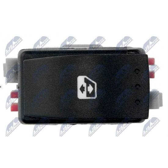 ΔΙΑΚΟΠΤΗΣ ΗΛΕΚΤΡΙΚΩΝ ΠΑΡΑΘΥΡΩΝ RENAULT MASTER II/ OPEL MOVANO A/ VIVARO A ΜΟΝΟΣ| 6PIN ΑΡΙΣΤΕΡΑ