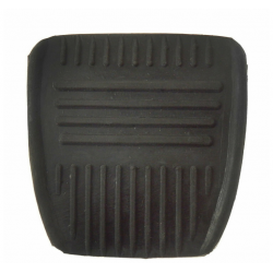 Σετ Πεταλιέρες Αντιολισθητικές Αυτοκινήτου για Toyota Corolla / Hilux / Starlet από Λάστιχο Μαύρες 2τμχ