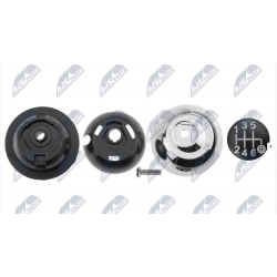 ΠΟΜΟΛΟ ΤΑΧΥΤΗΤΩΝ FIAT 500 ABARTH 2007-/CHROME SILVER-BLACK CAP-6