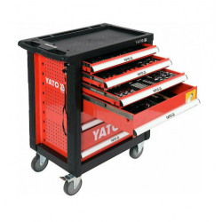 YATO ΕΡΓΑΛΕΙΟΦΟΡΟΣ ΜΕ 6 ΣΥΡΤΑΡΙΑ ΚΑΙ 185 ΕΡΓΑΛΕΙΑ YT-55307