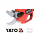 Yato Ψαλίδι Κλαδέματος Μπαταρίας Brushless 18V 1x2Ah με Μέγιστη Διάμετρο Κοπής 30mm
