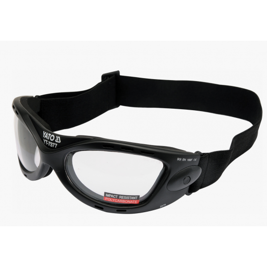 Yato Γυαλιά / Μάσκα Εργασίας για Προστασία με Διάφανους Φακούς