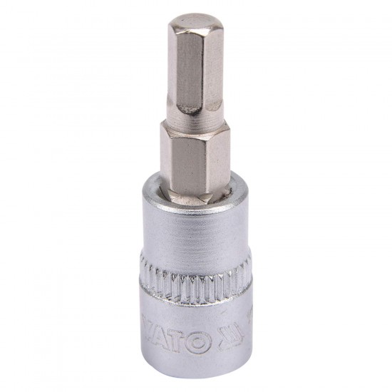 YATO SOCKET BIT HEX  1/4 5mm L37mm ΜΥΤΗ ΔΡΑΠΑΝΟΥ YT-04372
