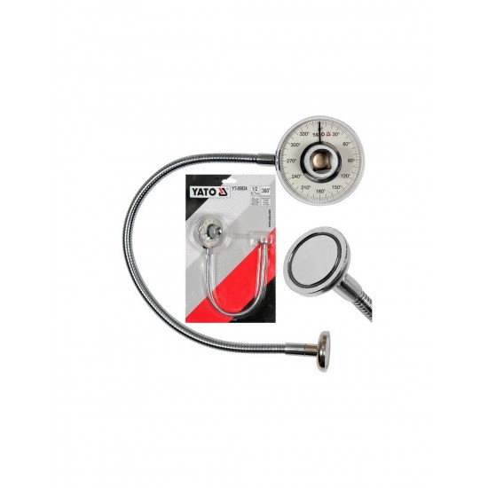 Μοιρογνωμόνιο με μαγνητική βάση για δυναμόκλειδο 1/2" YATO YT-05934