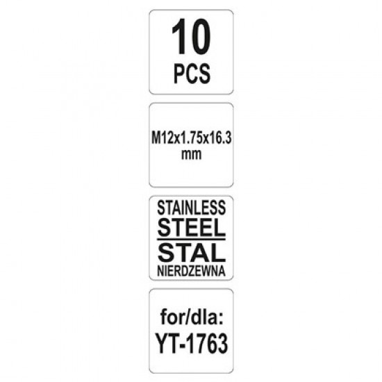 YATO ΥΤ-1768 ΣΠΕΙΡΩΜΑ 10ΤΜΧ