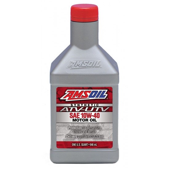 AMSOIL 10W40 SYNTHETIC ATV/UTV ENGINE OIL 946ml