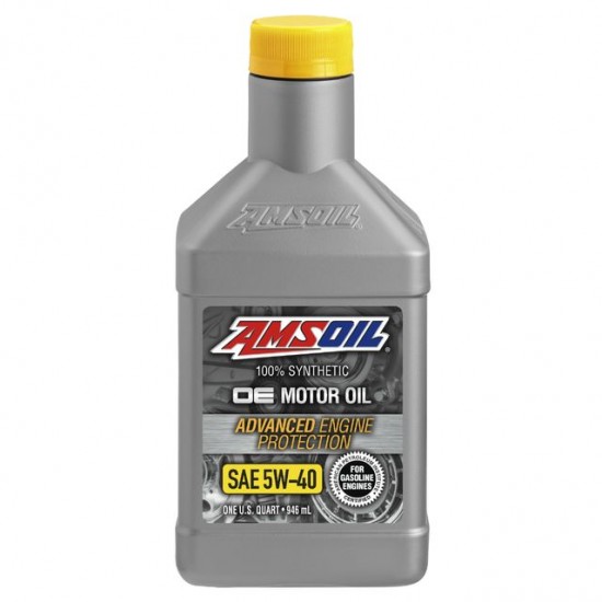 AMSOIL OE 5W40 SYNTHETIC MOTOR OIL 946ml