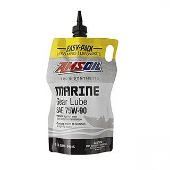 AMSOIL SYNTHETIC MARINE GEAR LUBE 75W-90 946ml