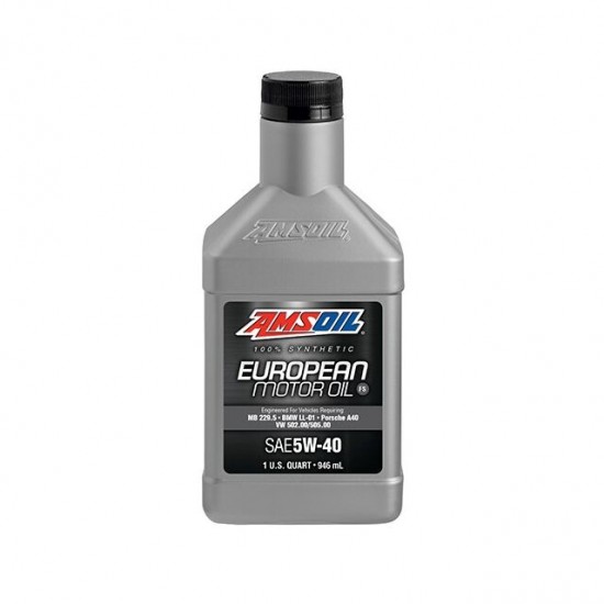 AMSOIL 5W-40 FS SYNTHETIC EUROPEAN MOTOR OIL 946ML