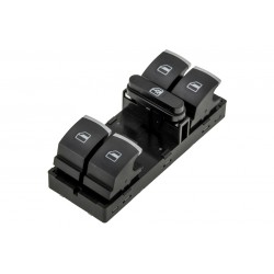 ΔΙΑΚΟΠΤΗΣ ΗΛΕΚΤΡΙΚΩΝ ΠΑΡΑΘΥΡΩΝ VW GOLF 5 1K/ JETTA/ PASSAT B6/B7 (4ΠΛΟΣ)| 10PIN/ LH ME NIKEΛ