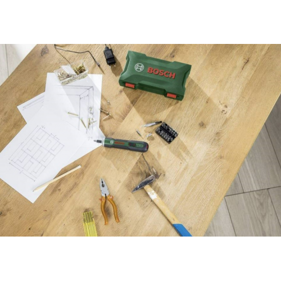 06039C6000 Bosch PushDrive Κατσαβίδι Μπαταρίας 3.6V 1x1.5Ah