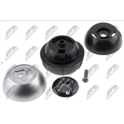 ΠΟΜΟΛΟ ΤΑΧΥΤΗΤΩΝ FIAT 500C ABARTH 2007-/MATTE SILVER-BLACK CAP-5 