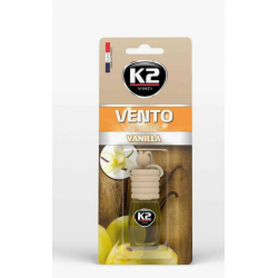 K2 Κρεμαστό Αρωματικό Υγρό Αυτοκινήτου Vento Vanilla 8ml