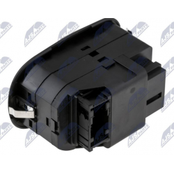 Διακόπτης Παραθύρων Αυτοκινήτου για Citroen Jumpy Peugeot Expert Tepee Μαύρο